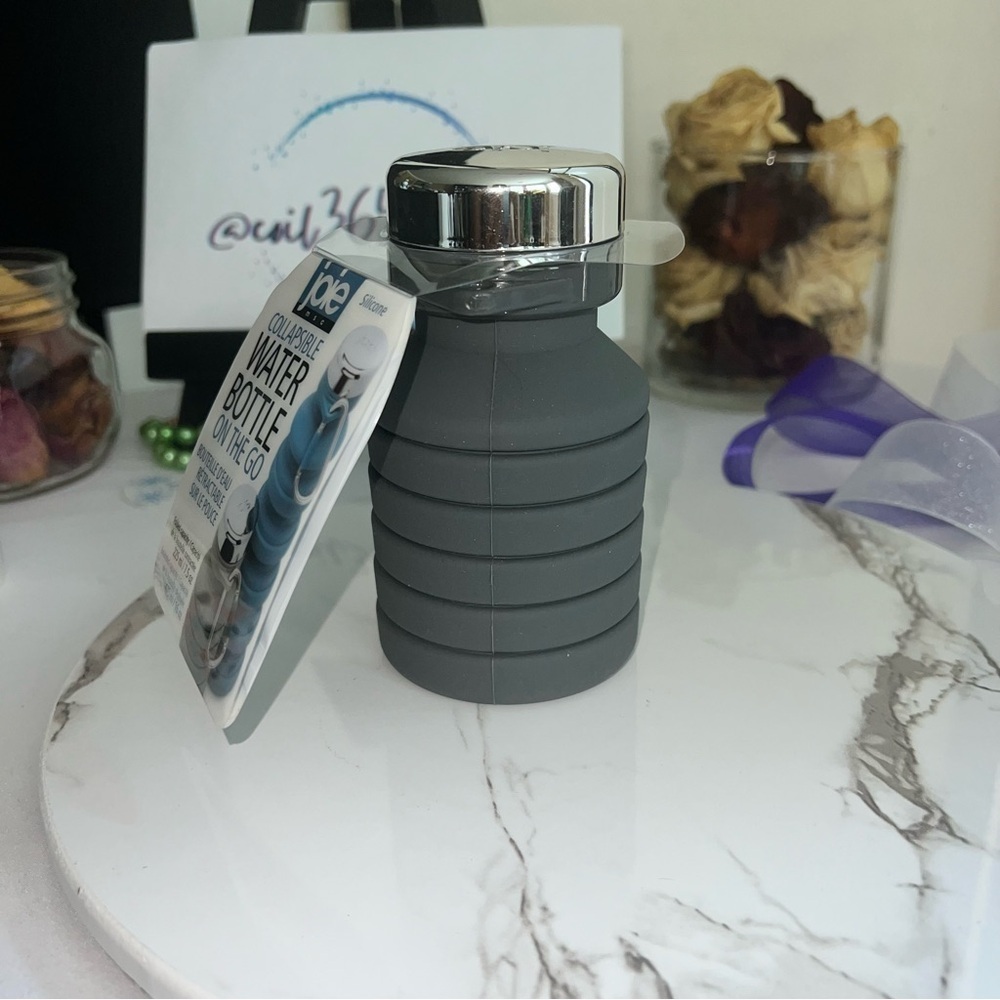 Joie Collapsible Water Bottle - Gray